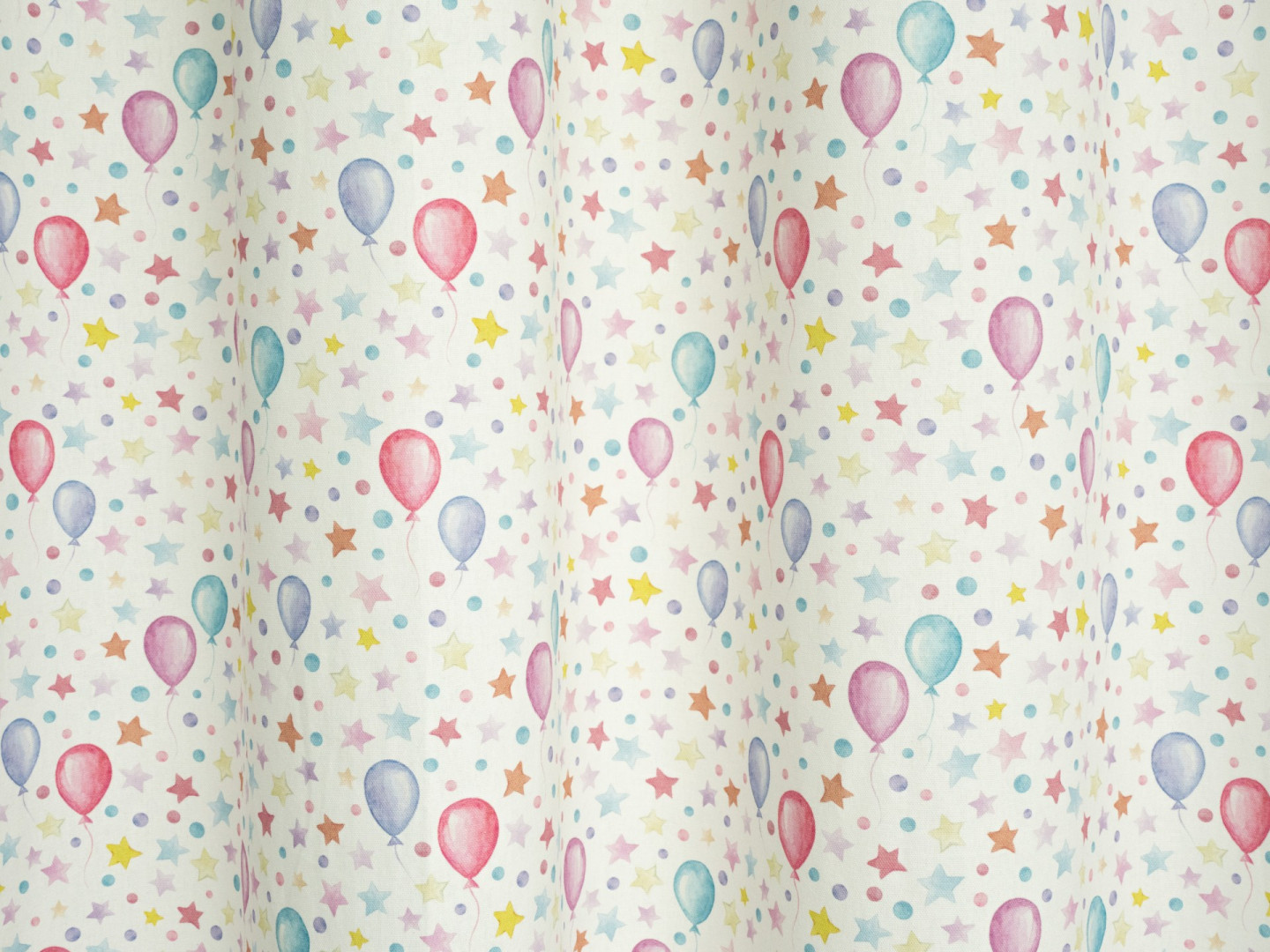 Laguna Rainbow gyerekmintás dekor függöny 140 cm - 03 - Fehér
