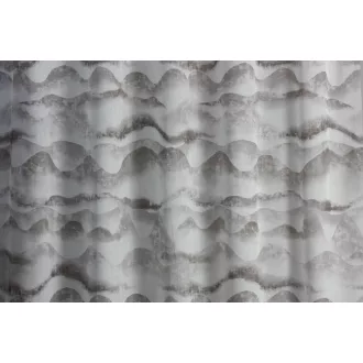   Laguna Mussola márványmintás fényáteresztő függöny - 52 barna