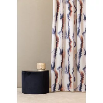   Szintetika Delhi márványmintás sötétítő függöny 150 cm - 25 rozsda