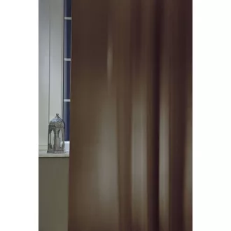   Szintetika Glitter egyszínű sötétítő függöny 150 cm - 08 csokoládé
