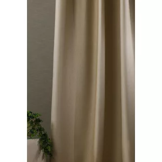   Szintetika Graham anyagában mintás sötétítő függöny 290 cm - 03 bézs