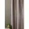 Szintetika Graham anyagában mintás sötétítő függöny 290 cm - 04 drapp