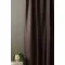 Szintetika Graham anyagában mintás sötétítő függöny 290 cm - 09 mokka