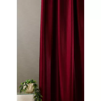   Szintetika Graham anyagában mintás sötétítő függöny 290 cm - 23 terra