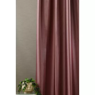   Szintetika Graham anyagában mintás sötétítő függöny 290 cm - 28 mályva
