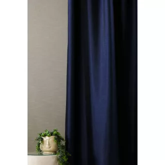   Szintetika Graham anyagában mintás sötétítő függöny 290 cm - 37 kék