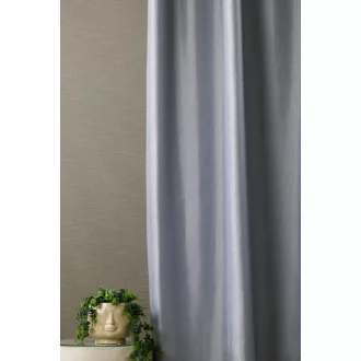   Szintetika Graham anyagában mintás sötétítő függöny 290 cm - 42 ezüst