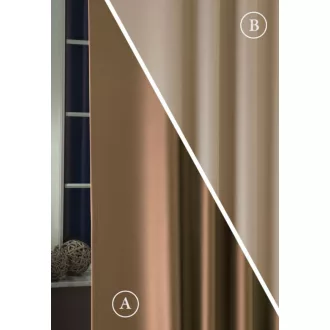   Szintetika Pierrot egyszínű sötétítő függöny 300 cm - 08 nugát-cappuccino