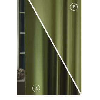   Szintetika Pierrot egyszínű sötétítő függöny 300 cm - 13 oliva-zöld