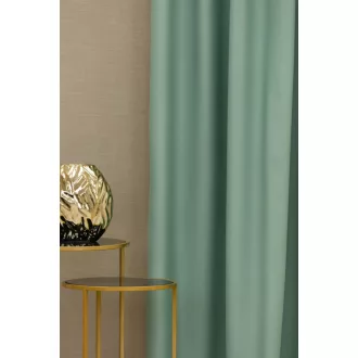   Szintetika Pierrot egyszínű sötétítő függöny 300 cm - 14 smaragd-menta