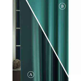   Szintetika Pierrot egyszínű sötétítő függöny 300 cm - 40 türkiz-azúr