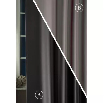   Szintetika Pierrot egyszínű sötétítő függöny 300 cm - 44 antracit-középszürke