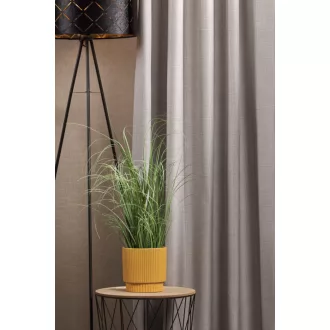   Szintetika Rajmund anyagában mintás sötétítő függöny 320 cm - 04 drapp