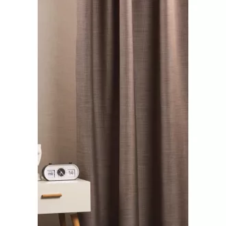   Szintetika Rajmund anyagában mintás sötétítő függöny 320 cm - 08 nugát