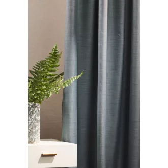   Szintetika Rajmund anyagában mintás sötétítő függöny 320 cm - 36 jégkék