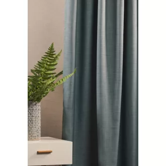   Szintetika Rajmund anyagában mintás sötétítő függöny 320 cm - 40 türkiz