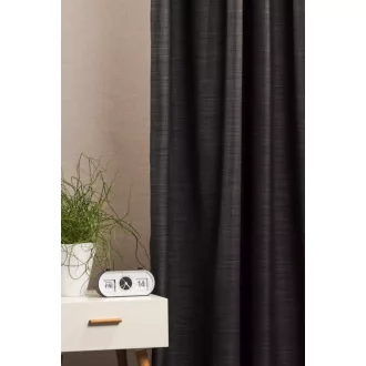   Szintetika Rajmund anyagában mintás sötétítő függöny 320 cm - 44 ónix