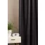 Szintetika Rajmund anyagában mintás sötétítő függöny 320 cm - 44 ónix