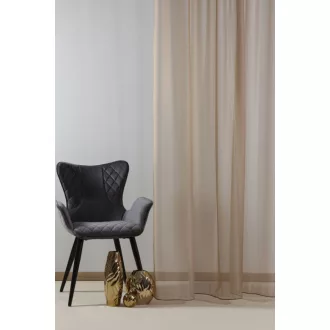   Szintetika Liliána V2 180 egyszínű fényáteresztő függöny 180 cm - 07.5 nugát