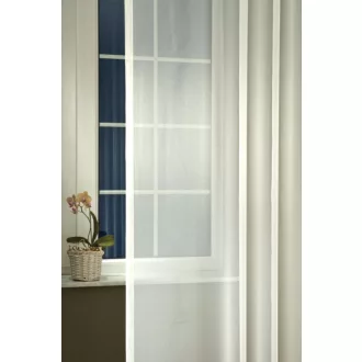   Szintetika Mira egyszínű fényáteresztő függöny 300 cm - 02 ecrü