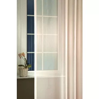   Szintetika Mira egyszínű fényáteresztő függöny 300 cm - 06 caffé latte