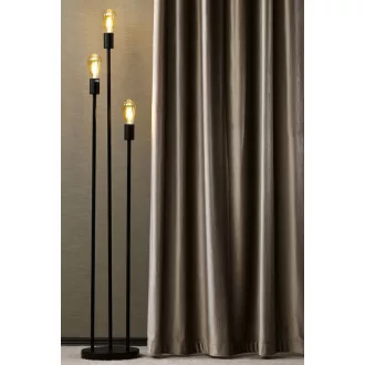   Szintetika Alberto anyagában mintás dekor függöny 280 cm - 06.8 gránit