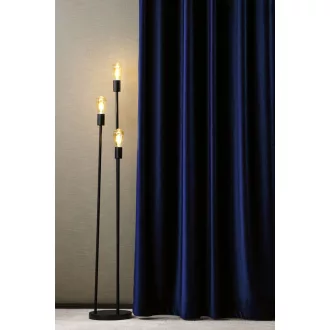   Szintetika Alberto anyagában mintás dekor függöny 280 cm - 39 denim