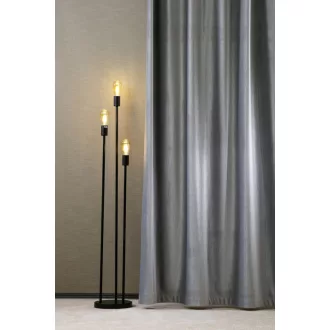   Szintetika Alberto anyagában mintás dekor függöny 280 cm - 42 ezüst