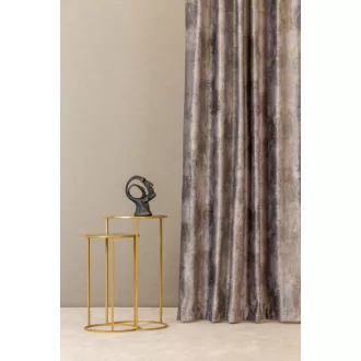   Szintetika Carlos márványmintás dekor függöny 295 cm - 42 ezüst