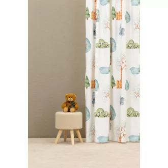   Szintetika Garden gyerekmintás dekor függöny 300 cm - 01.4 elefántcsont
