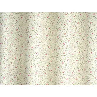   Laguna Caraibi virágos-leveles dekor függöny 140 cm - 461 fehér