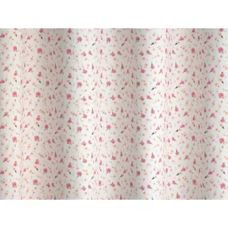   Laguna Caraibi virágos-leveles dekor függöny 140 cm - 481 fehér