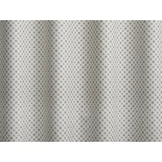   Laguna Caraibi apró mintás dekor függöny 140 cm - 01 fehér