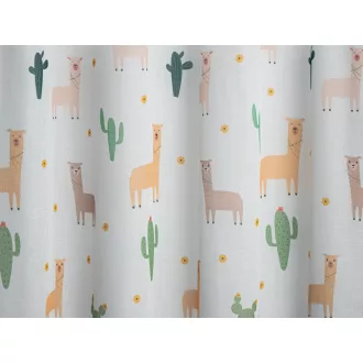   Laguna Lama gyerekmintás fényáteresztő függöny 300 cm - 02 narancs