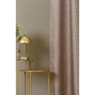   Szintetika Eloise levélmintás dekor függöny 290 cm - 07.8 nugát