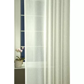   Szintetika Fanni anyagában mintás fényáteresztő függöny 290 cm - 03 ecrü