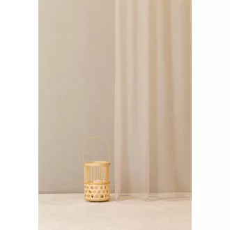   Szintetika Mirabella egyszínű fényáteresztő függöny 295 cm - 06 caffe latte