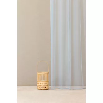   Szintetika Mirabella egyszínű fényáteresztő függöny 295 cm - 37 vízkék