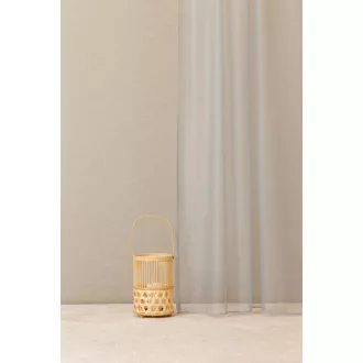   Szintetika Mirabella egyszínű fényáteresztő függöny 295 cm - 42 ezüst