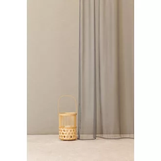   Szintetika Mirabella egyszínű fényáteresztő függöny 295 cm - 44 antracit