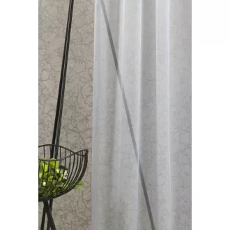   Szintetika Lisa egyszínű fényáteresztő függöny 300 cm - 36 jégkék