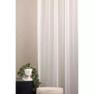   Szintetika Helga egyszínű fényáteresztő függöny 300 cm - 02 ecrü