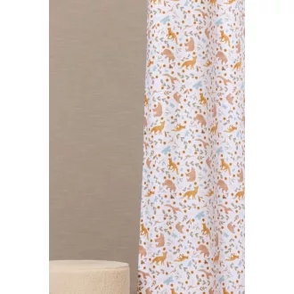   Szintetika Juniper gyerekmintás dekor függöny 300 cm - 01 fehér