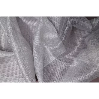   Kartal Viviana anyagában mintás fényáteresztő függöny 300 cm - 02 szürke