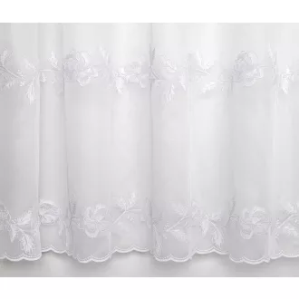   Laguna H2/527 bordűrös fényáteresztő függöny 280 cm - 01 fehér