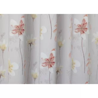   Laguna Gouda virágmintás dimout függöny 148 cm - 02 narancs