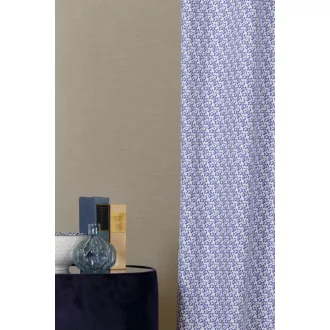   Szintetika Dotty aprómintás dekor függöny 140 cm - 01 fehér