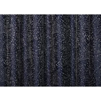 Laguna Gilbert térhatású dekor függöny 300 cm - 12 kék