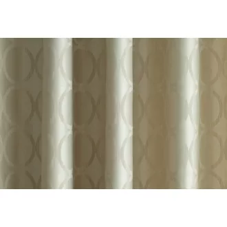  Laguna Tamarix geometriai mintás dekor függöny 300 cm - 04 bézs
