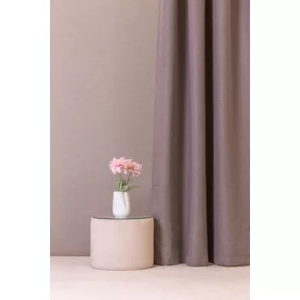   Szintetika Atlanta egyszínű black out függöny 280 cm - 07.5 szürkésbarna